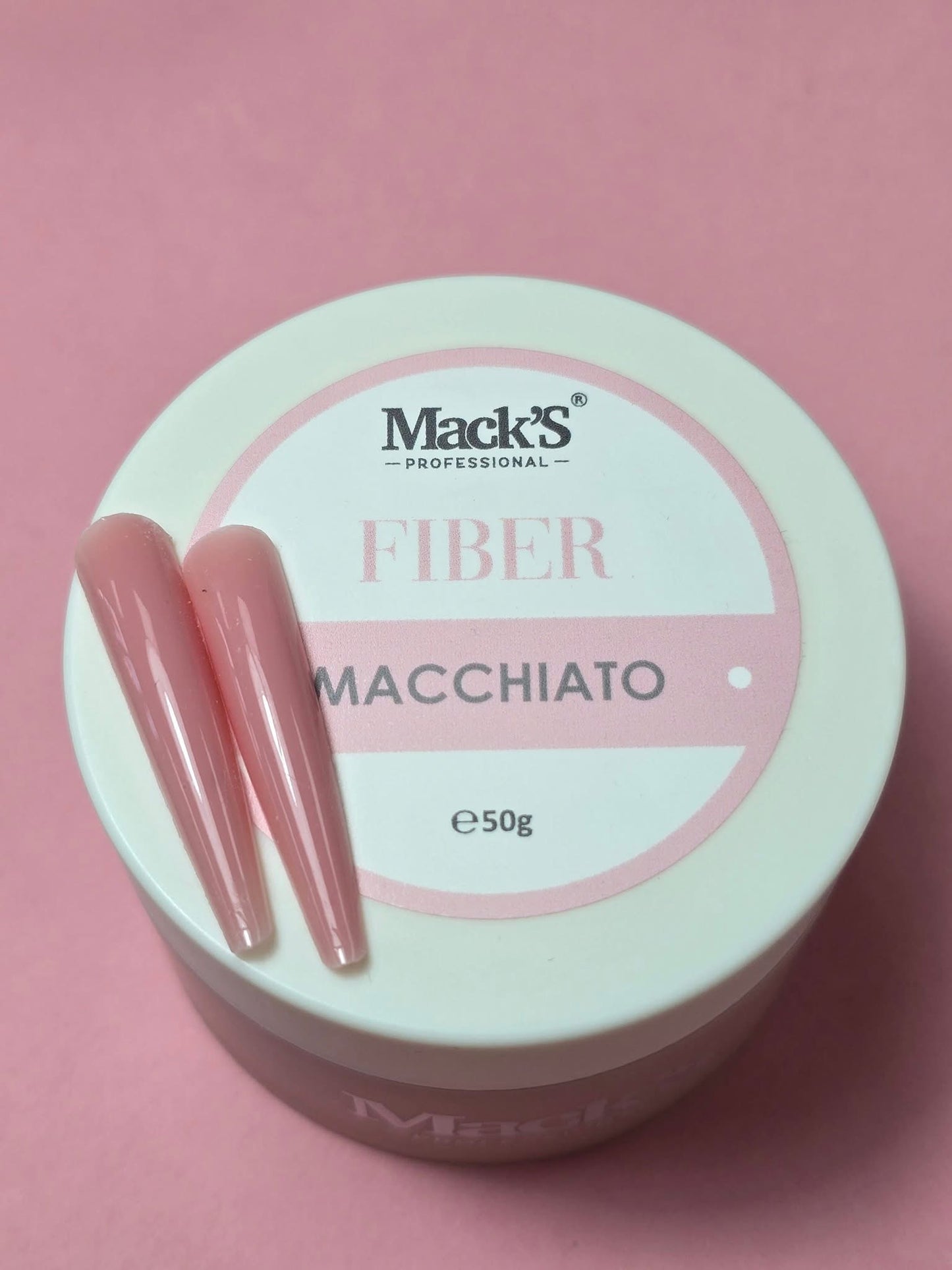 Mack’s Fiber Builder Gel -  Macchiato