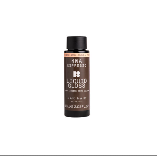 NAK Liquid Gloss 4NA - Espresso 60ml - Kentro Beauty Supplies Ireland