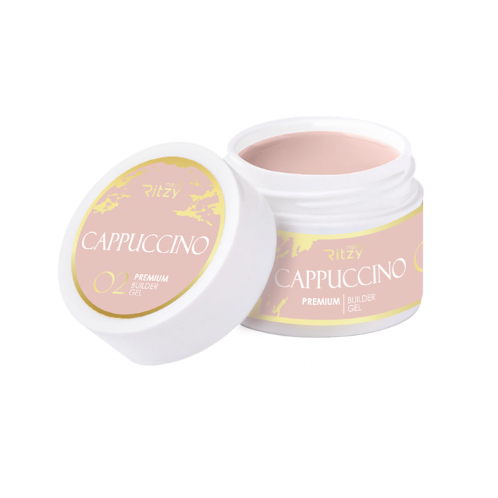 Ritzy PREMIUM Builder Gel - CAPPUCCINO 02 - Kentro Beauty Supplies Ireland