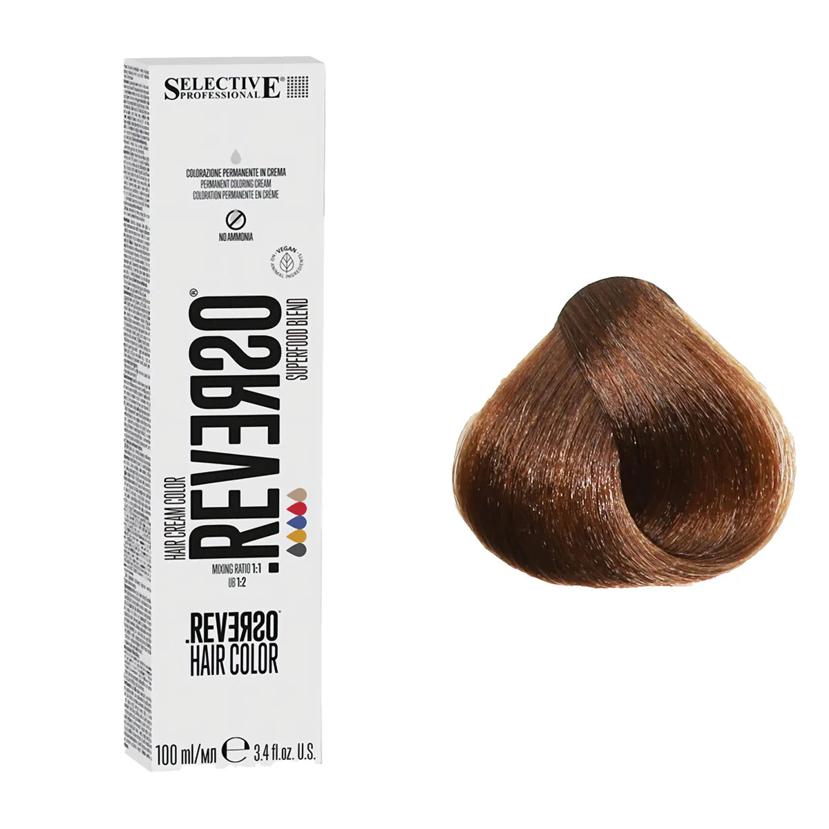 Reverso Hair Cream Colour 100ml - Kentro Beauty Supplies Ireland