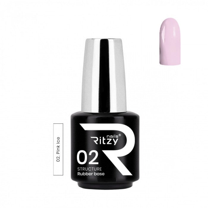 Ritzy STRUCTURE 02 PINK ICE Rubber base TPO FREE