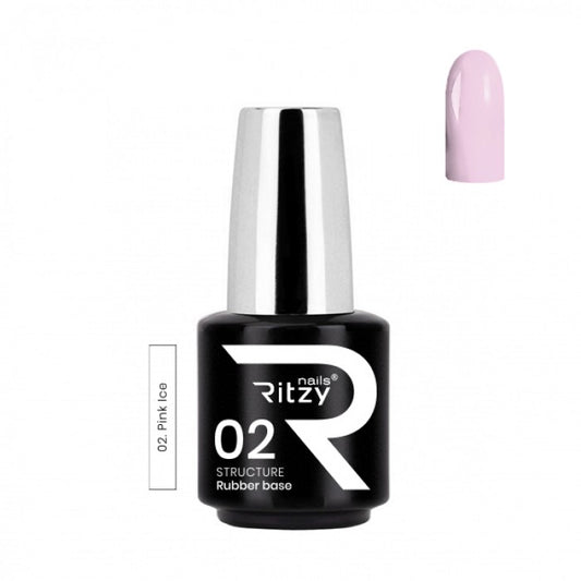 Ritzy STRUCTURE 02 PINK ICE Rubber base TPO FREE