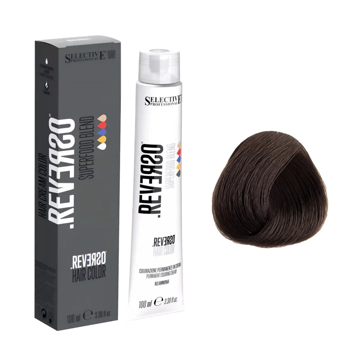 Reverso Hair Cream Colour 100ml - Kentro Beauty Supplies Ireland