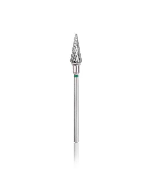 Tungsten Carbide Bit - Cone Green - Kentro Beauty Supplies Ireland
