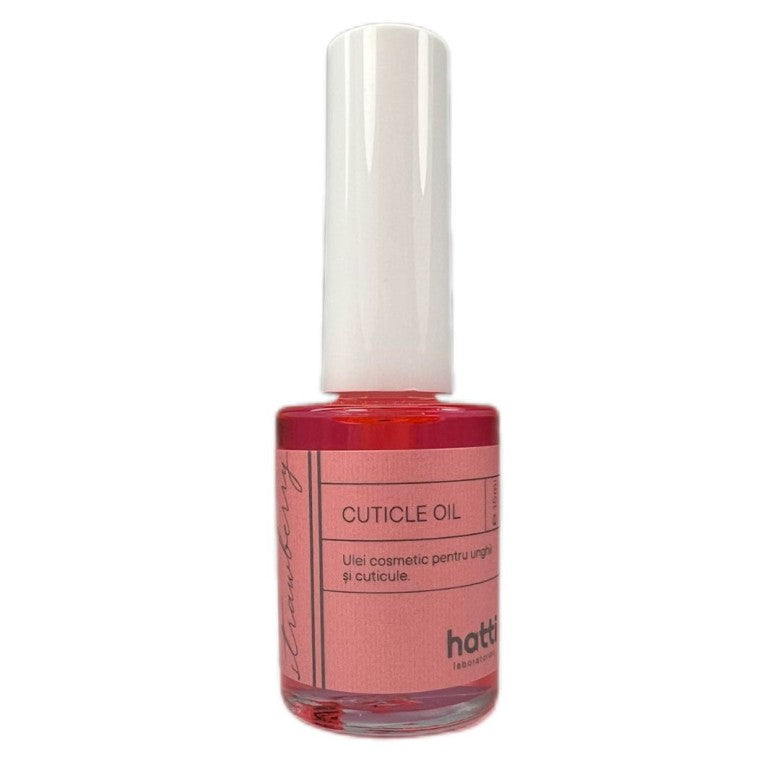 hatti Cuticle Oil Strawberry 15ml - Kentro Beauty Supplies Ireland