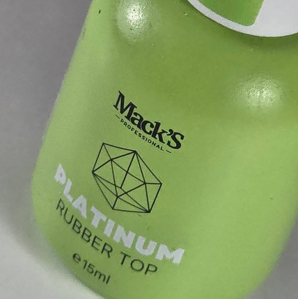Mack’s Platinum Rubber Top 15ml