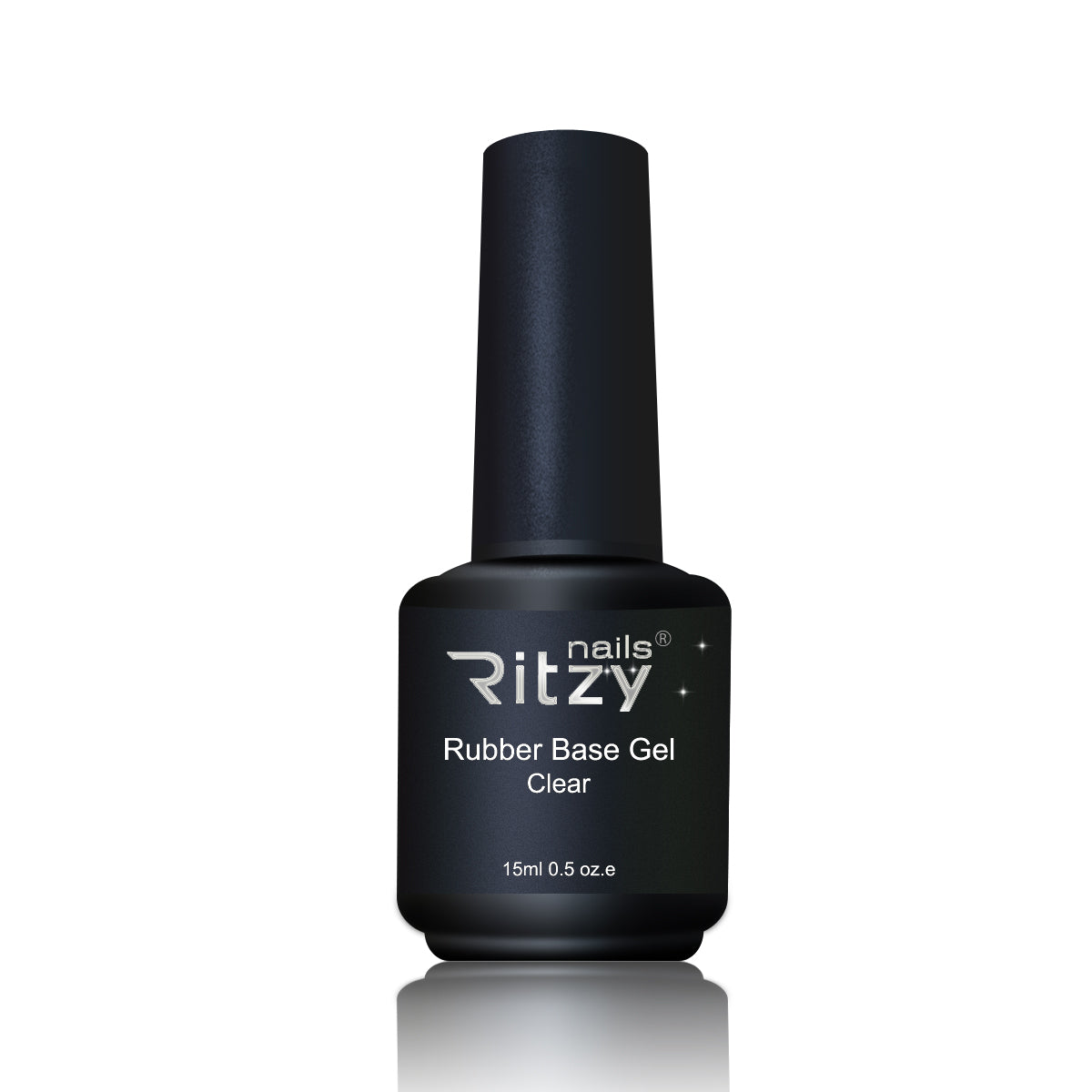Ritzy Rubber Base CLEAR 15ml (TPO FREE) - Kentro Beauty Supplies Ireland