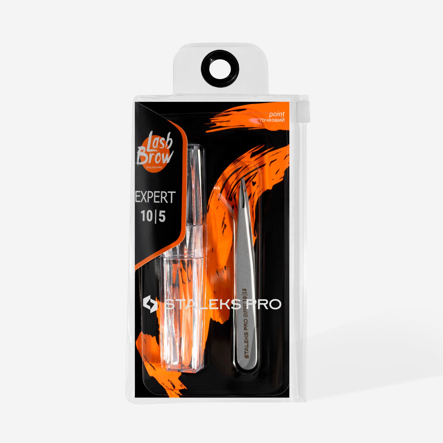 Staleks Eyebrow tweezers EXPERT 10 TYPE 5 (point) - Kentro Beauty Supplies Ireland