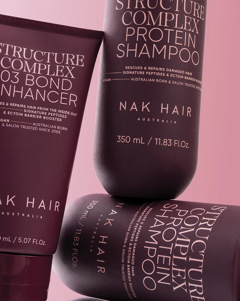 NAK Structure Complex Protein Shampoo 350ml - Kentro Beauty Supplies Ireland