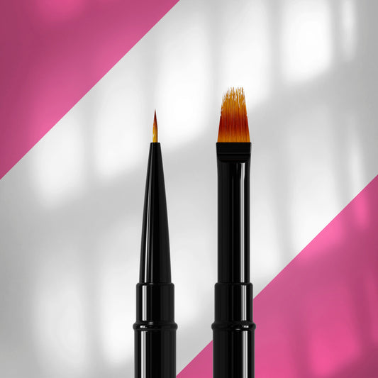 Staleks Double-ended brush EXPERT liner 7mm/ for gradient 11mm - Kentro Beauty Supplies Ireland