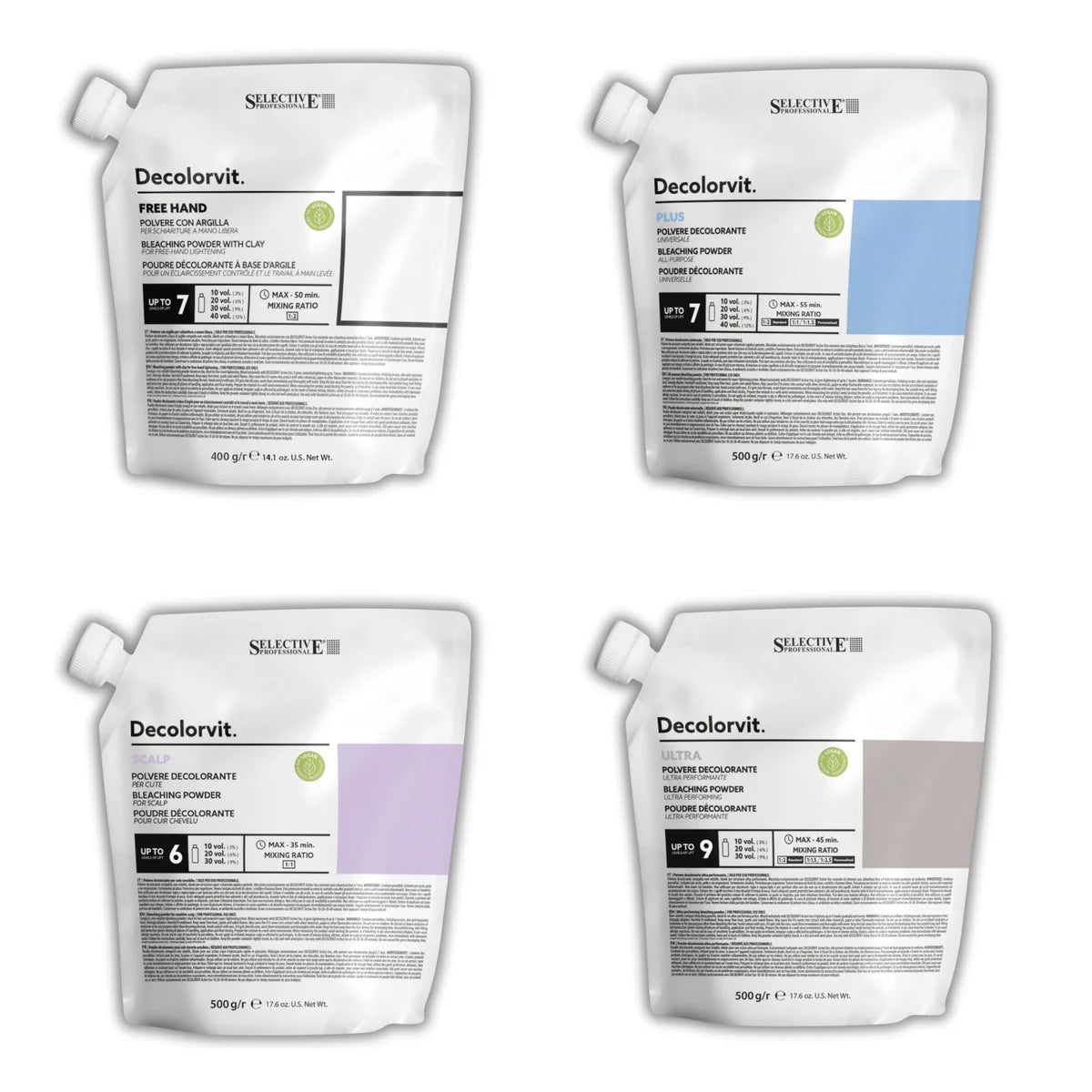 Decolorvit Scalp Bleach 500g - Kentro Beauty Supplies Ireland