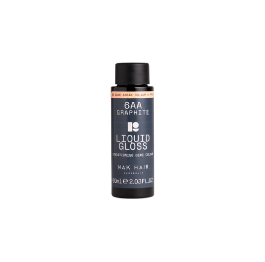 NAK Liquid Gloss 6AA - Graphite 60ml - Kentro Beauty Supplies Ireland