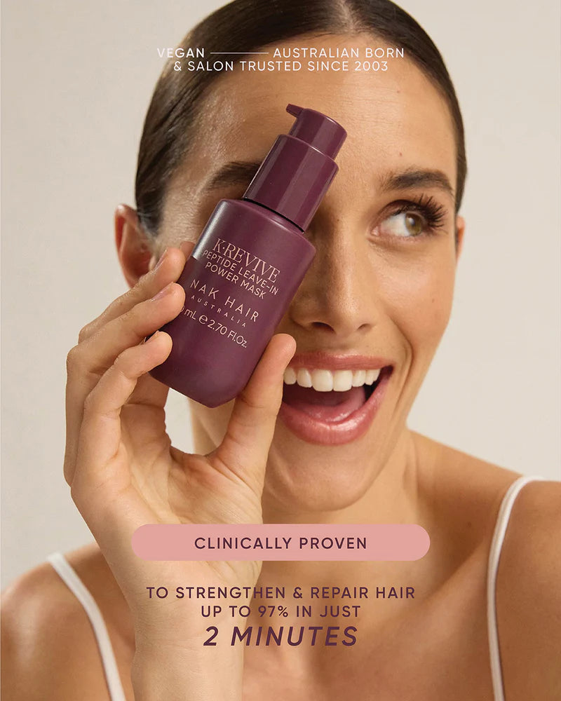 NAK K.REVIVE Peptide Leave-In Power Mask 80ml - Kentro Beauty Supplies Ireland