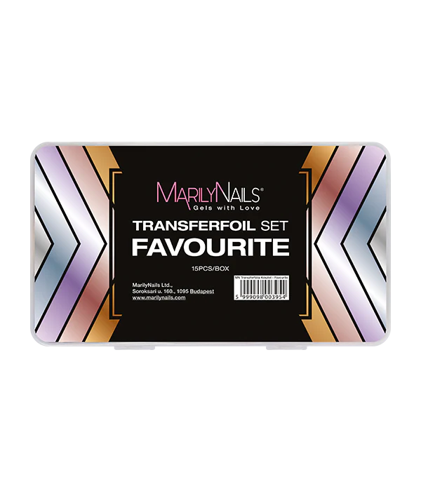 MarilyNails Transfer Foil Set - Favourite - Kentro Beauty Supplies Ireland
