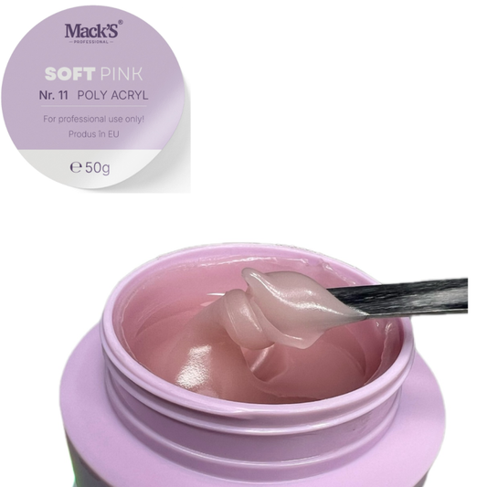 Mack’s Soft Pink Polyacryl 50g