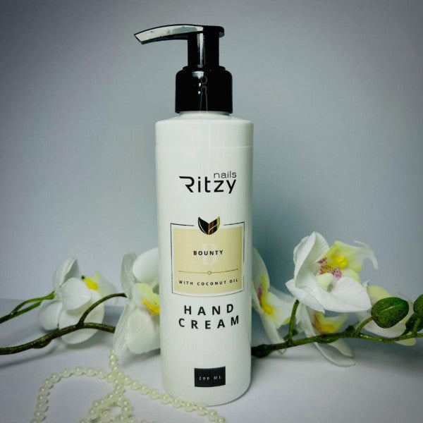 Ritzy Hand Cream BOUNTY with Coconut Oil 200ml - Kentro Beauty Supplies Ireland