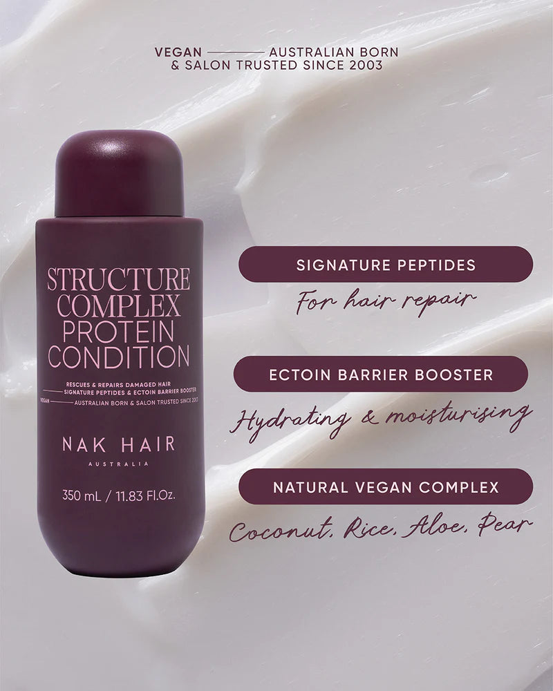 NAK Structure Complex Protein Conditioner 350ml - Kentro Beauty Supplies Ireland