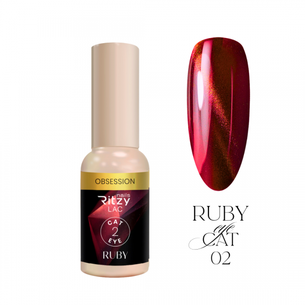 Ritzy RUBY OBSESSION Cat eye 2 - Kentro Beauty Supplies Ireland