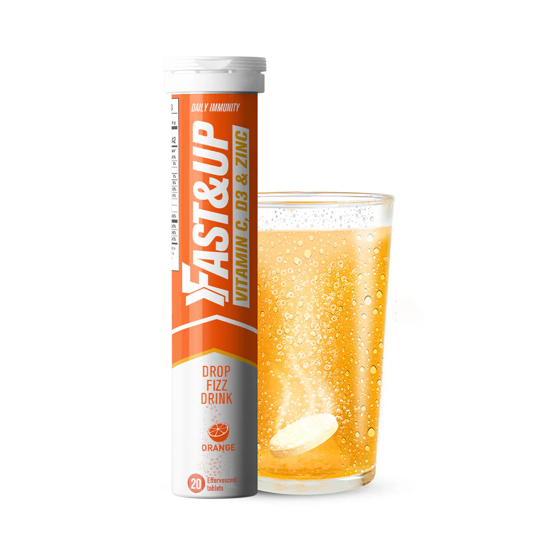 FAST&UP Vitamin C, D3 & Zinc - 3-IN-1 Immune Support - Kentro Beauty Supplies Ireland