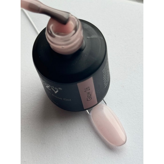 Ritzy Rubber Base - GLOW 26/15ml - Kentro Beauty Supplies Ireland