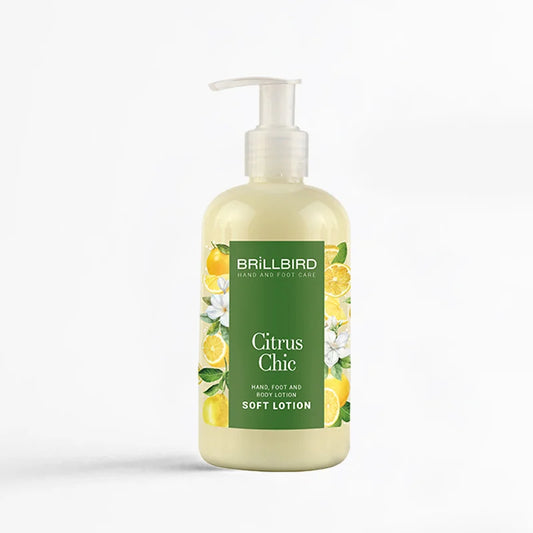 Brillbird Hand & Foot Soft Lotion - Citrus Chic - Kentro Beauty Supplies Ireland