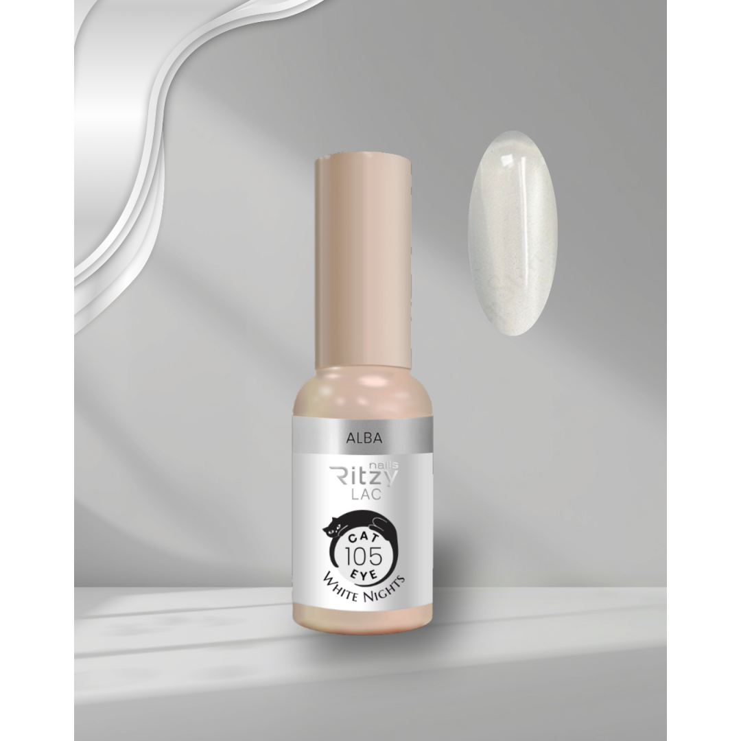 Ritzy WHITE Cat eye 105 ALBA WHITE NIGHTS