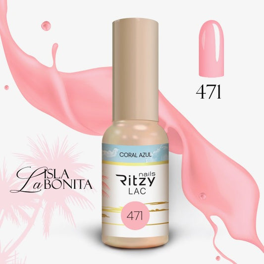 Ritzy Lac CORAL AZUL 471 - Kentro Beauty Supplies Ireland