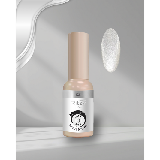 Ritzy WHITE Cat eye 101 ICE WHITE NIGHTS