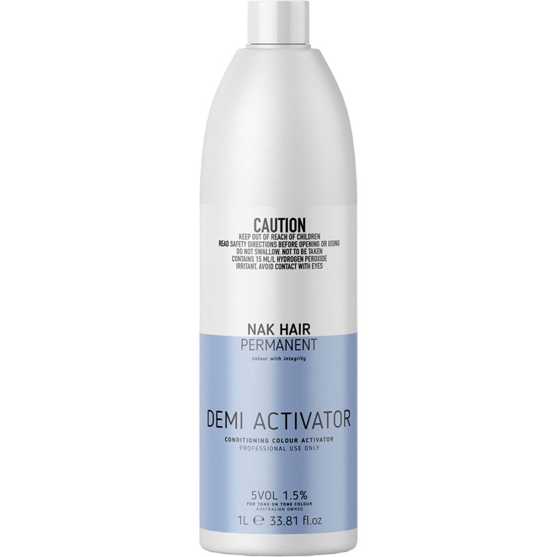 NAK DEMI ACTIVATOR 5VOL. 1.5% 1L - Kentro Beauty Supplies Ireland