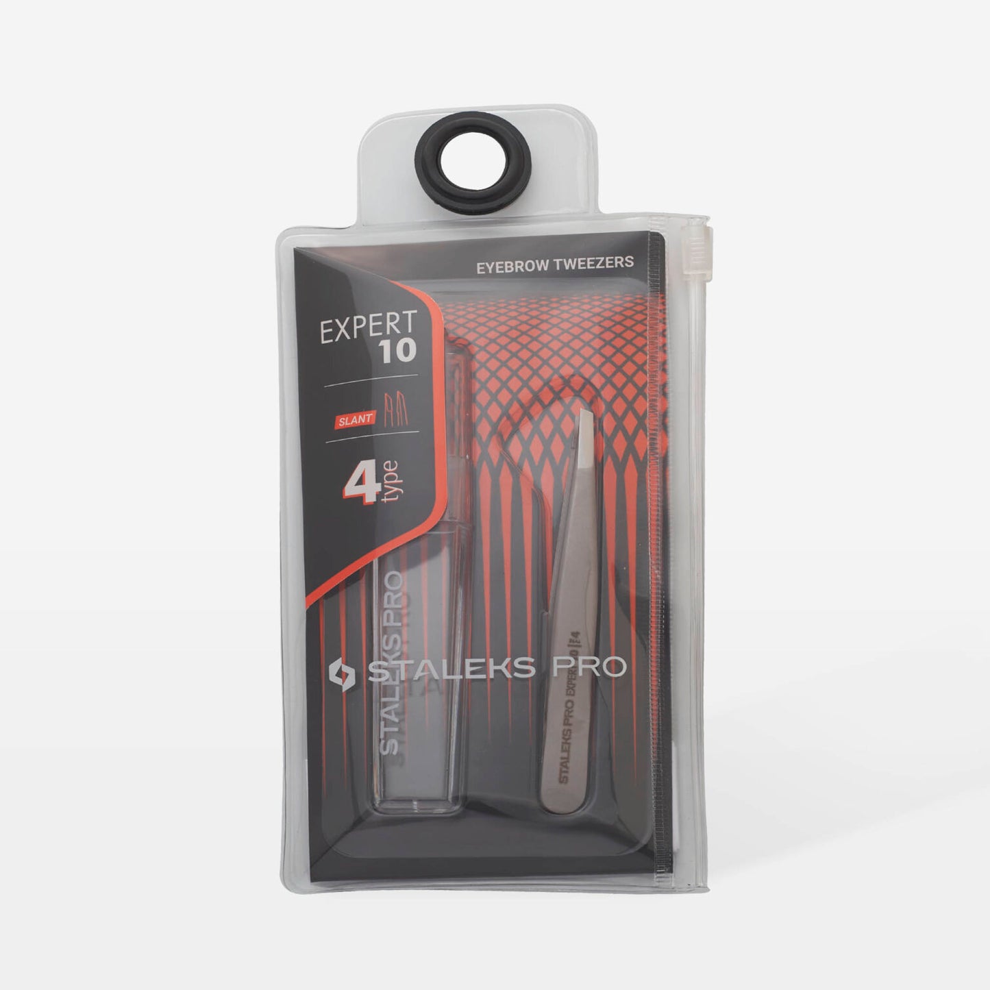 Staleks Eyebrow tweezers EXPERT 10 TYPE 4 (narrow beveled) - Kentro Beauty Supplies Ireland