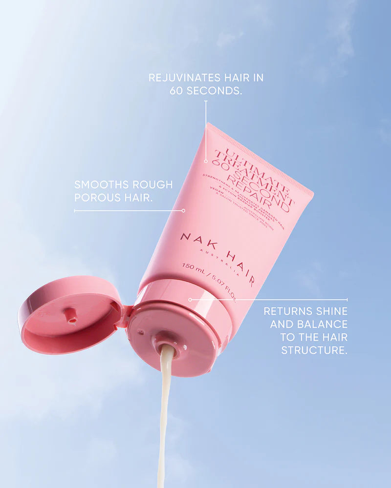 NAK Ultimate Treatment - 60 Second Repair 150ml - Kentro Beauty Supplies Ireland