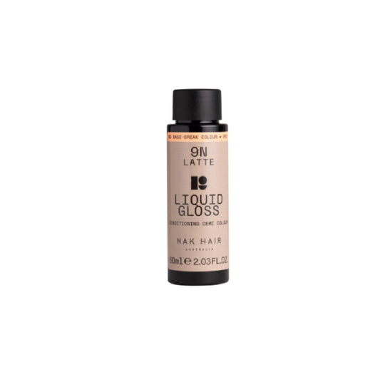 NAK Liquid Gloss 9N - Latte 60ml - Kentro Beauty Supplies Ireland