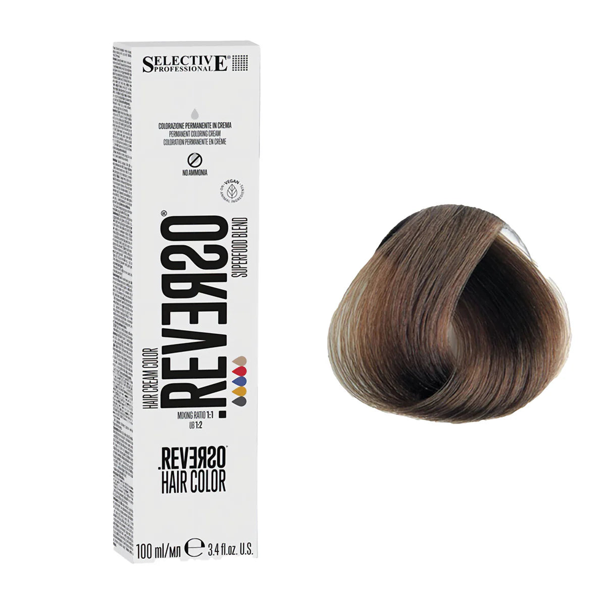 Reverso Hair Cream Colour 100ml - Kentro Beauty Supplies Ireland