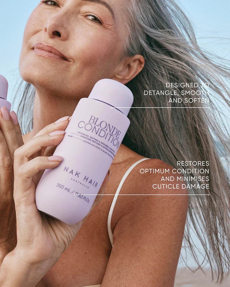 NAK Blonde Condition 350ml - Kentro Beauty Supplies Ireland