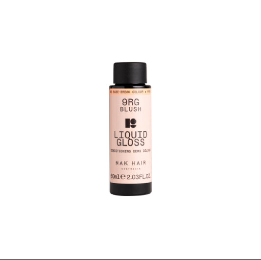 NAK Liquid Gloss 9RG - Blush 60ml - Kentro Beauty Supplies Ireland