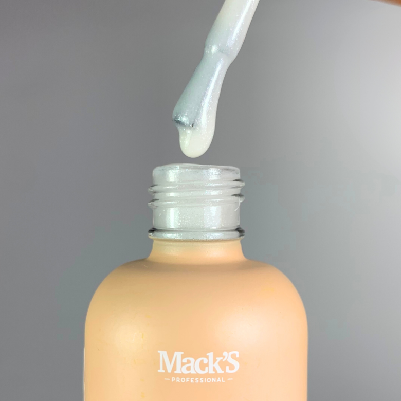 Mack’s Cover Builder Base - Shimmer White 2/15ml - Kentro Beauty Supplies Ireland