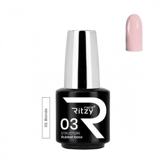 Ritzy STRUCTURE 03 BLONDE Rubber base TPO FREE