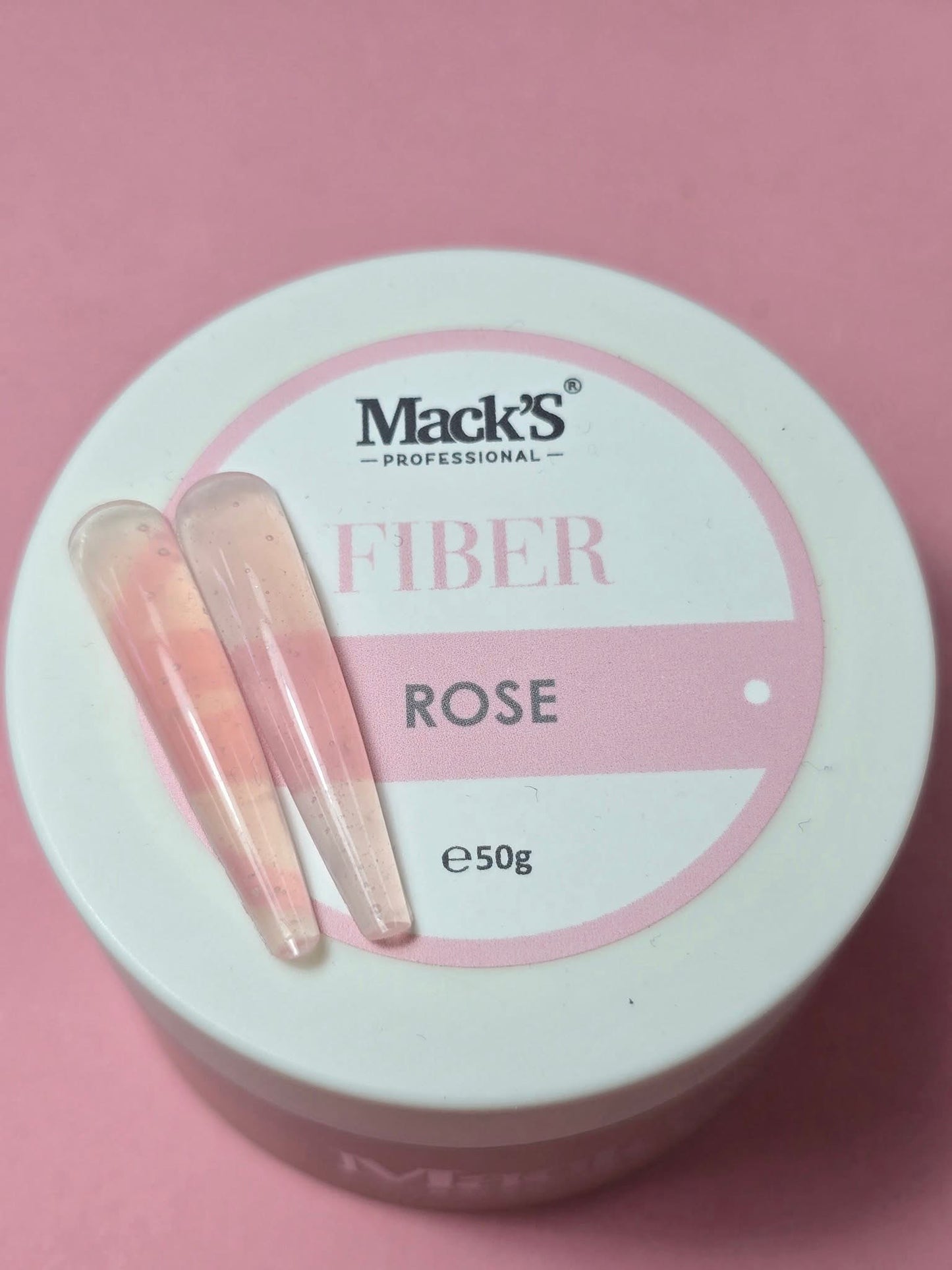 Mack’s Builder Fiber Gel - Rose