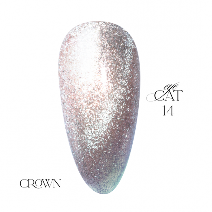 Ritzy LUXURY cat eye gel polish CROWN 14