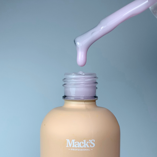 Mack’s Cover Builder Base - Lilac Snow 32/15ml - Kentro Beauty Supplies Ireland