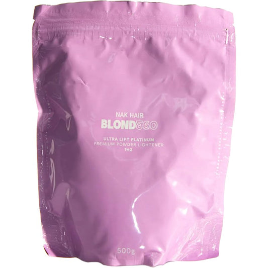 NAK BLOND360 ULTRA LIFT PLATINUM PREMIUM POWDER LIGHTENER 500g - Kentro Beauty Supplies Ireland