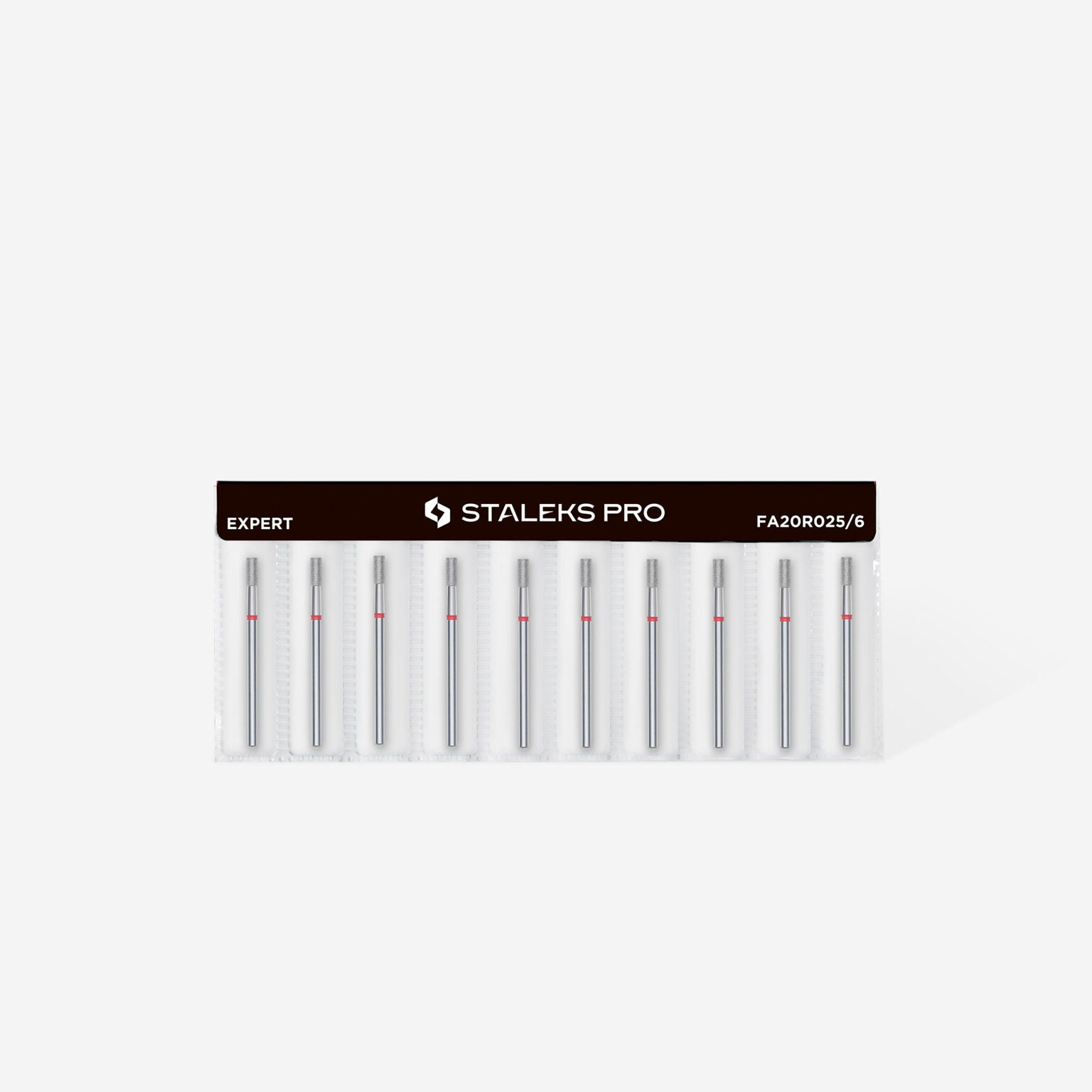Staleks Diamond Nail Drill Bit Cylinder EXPERT Head Diameter 2,5mm/Working Part 6mm - Kentro Beauty Supplies Ireland