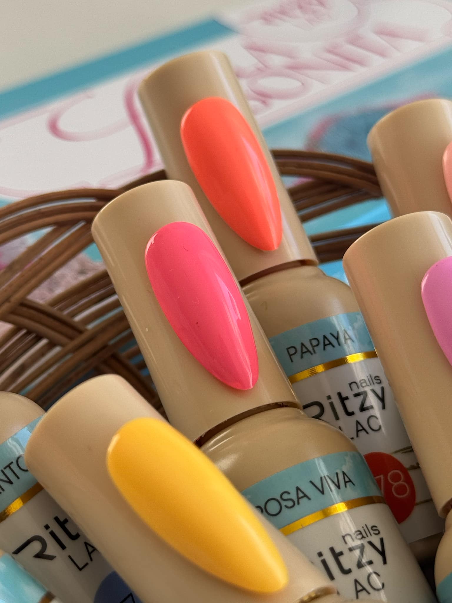 Ritzy Lac PAPAYA 478 - Kentro Beauty Supplies Ireland