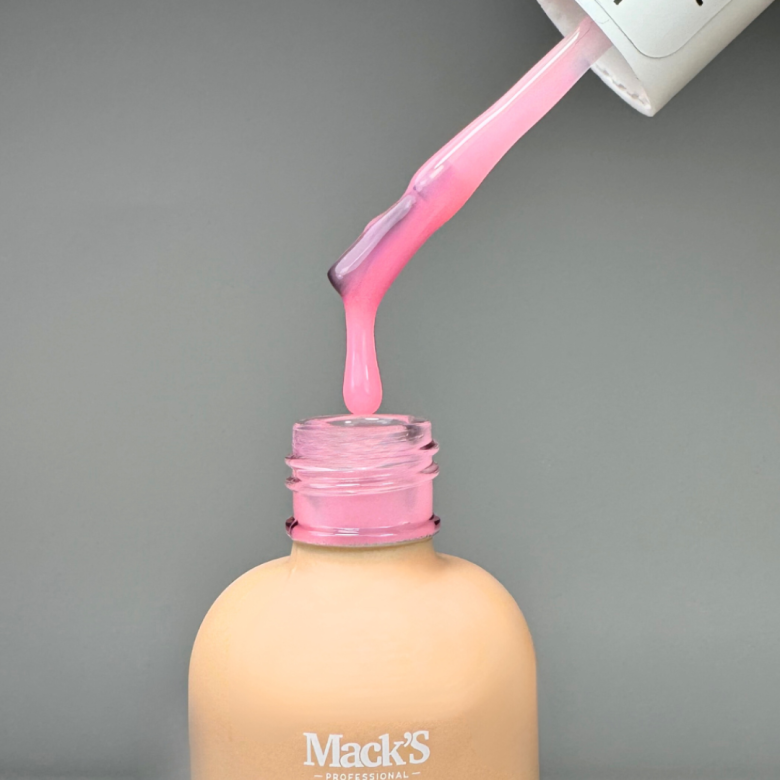Mack’s Cover Builder Base - Kitty Pink 1/15ml - Kentro Beauty Supplies Ireland