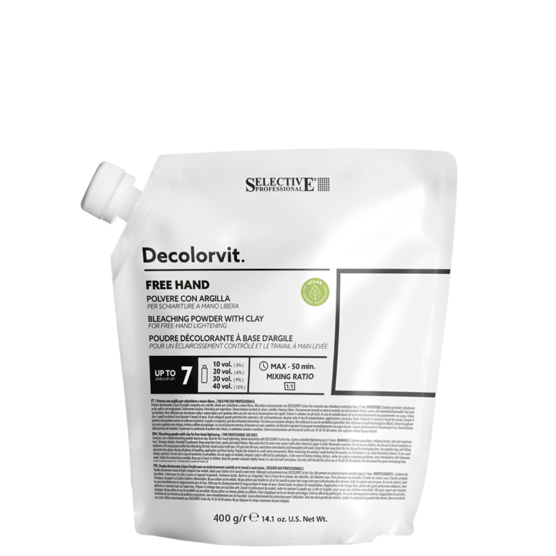 Decolorvit Free Hand Bleach 400g - Kentro Beauty Supplies Ireland
