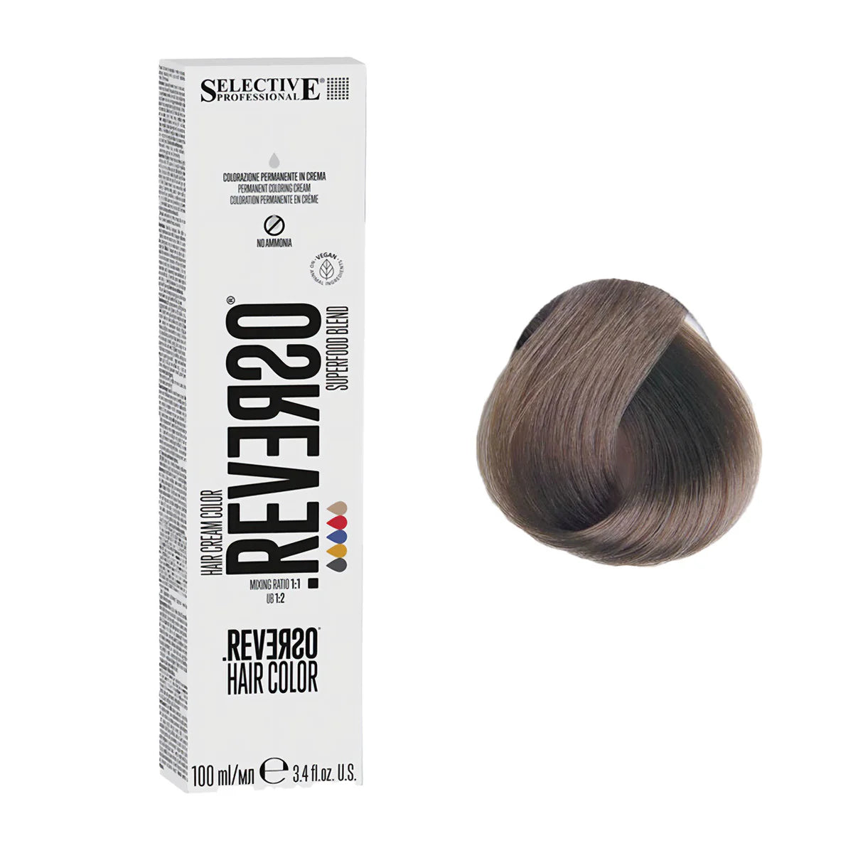 Reverso Hair Cream Colour 100ml - Kentro Beauty Supplies Ireland