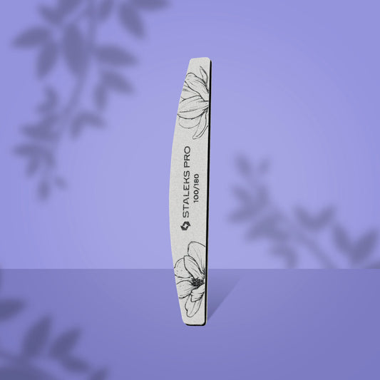 Staleks Crescent Mineral Nail File EXPERT 40 100/180 grit