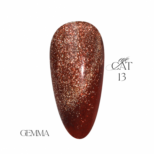 Ritzy LUXURY cat eye gel polish GEMMA 13