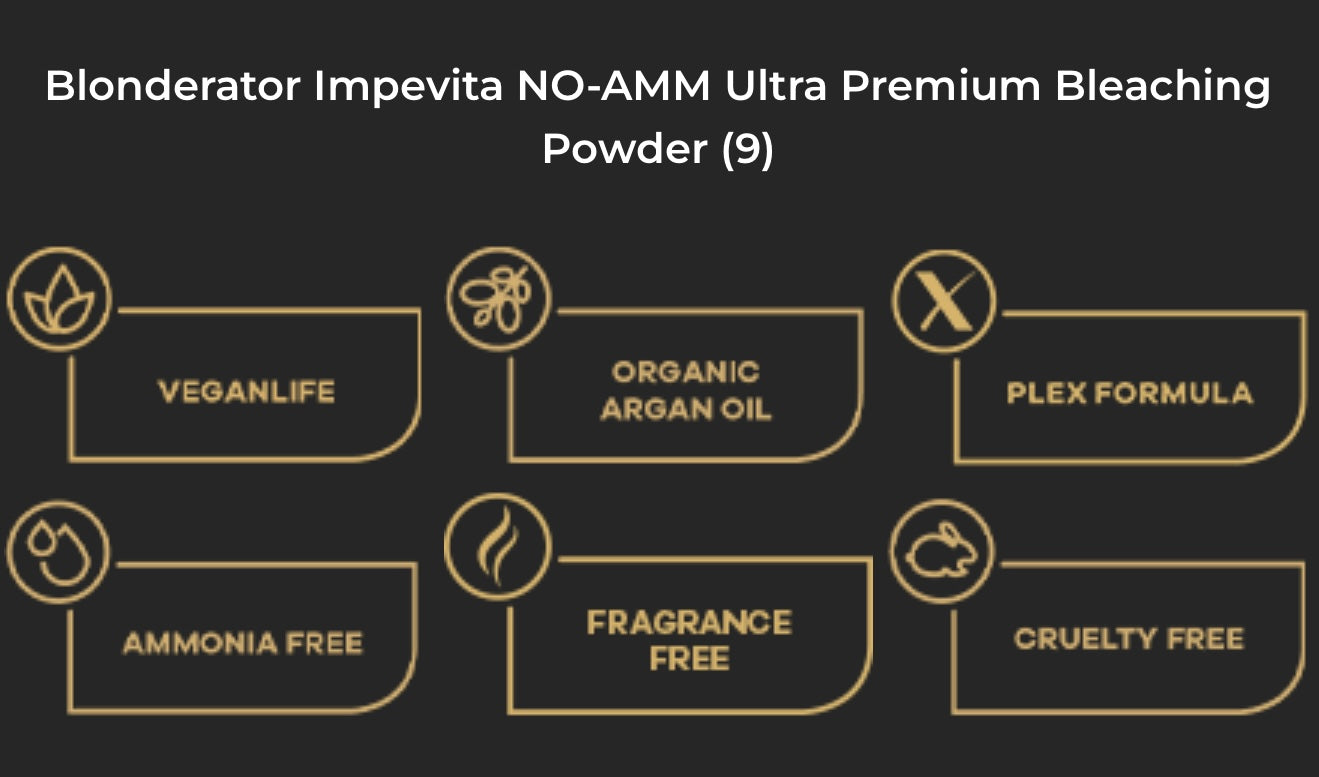 Blonderator Impevita NO-AMM Ultra Premium Bleaching Powder - Kentro Beauty Supplies Ireland