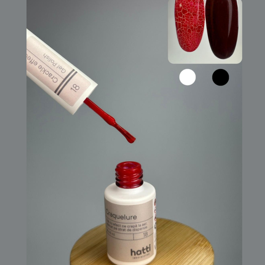 hatti Craquelure gel polish Nr.18/6.5ml